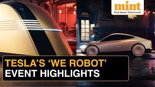 Tesla Robotaxi Event In 7 Minutes: Elon Musk Unveils Autonomous ‘Cybercabs’, Robovan & Optimus Robot