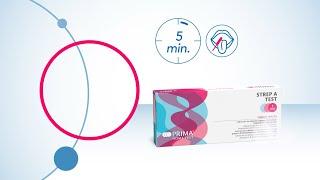 PRIMA Home Test | Strep A Test with Tube-Holder