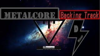 FIRE Modern Metalcore Backing Track in D minor