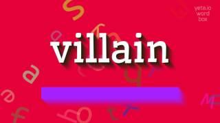 ЗЛОДЕЯ - КАК ПРОИЗНОШАЕТСЯ ЗЛОДЕЯ?  #злодей (VILLAIN - HOW TO PRONOUNCE VILLAIN? #vil