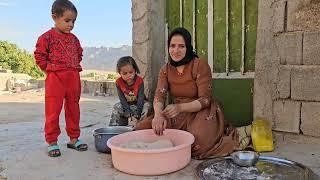 Local breads: baking bread by Narges and Zahra