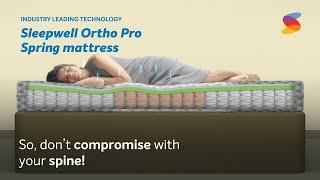 Sleepwell Ortho Pro Spring Mattress