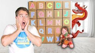  LIVE! | Baby King Learns the Alphabet | Adventures by Papa Joel's English