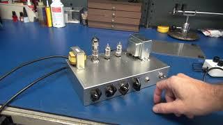 D-Lab new Class A 6GW8 tube practice guitar amp with deep Tremolo build your own, see details