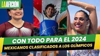 ¿Qué atletas mexicanos están clasificados para los Juegos Olímpicos de 2024?