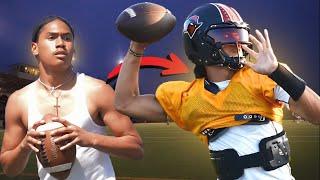 Training an 8th grade QB from Samoa | GAME WEEK EP. 1