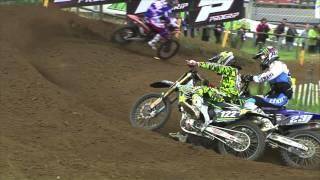 MXGP of France 2013 - Dylan Ferrandis fight with Jake Nicholls - Motocross