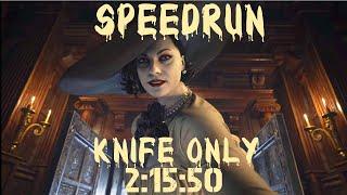 Resident Evil 8 Village Speedrun (2:15:50) - Full Game Walkthrough, Knife Only, No Healing