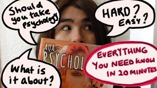 What is A-Level Psychology Really Like? - full introduction in 20 minutes