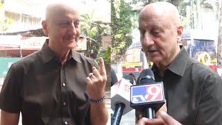 Anupam Kher Casts His Vote In Maharashtra Assembly Elections 2024