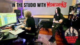 Exclusive: In The Studio w/ WEDNESDAY 13 Behind The Scenes of New Album!