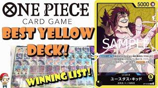 Kid is the BEST Yellow Deck in the One Piece TCG Now! OP-10 Legal! (One Piece TCG News)