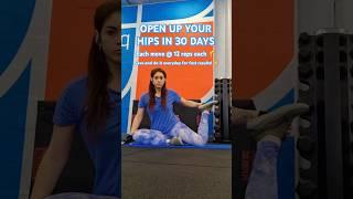 STIFF HIPS? DO THIS FOR A MONTH AND SEE THE DIFFERENCE  #mobility #hipmobility #hippain #warmup