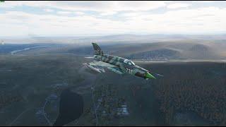 Greetings! | DCS - F-18 Kill in the Mig-21 | Online PVP in Growling Sidewinder Server