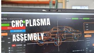 Langmuir Crossfire Pro CNC Plasma table assembly