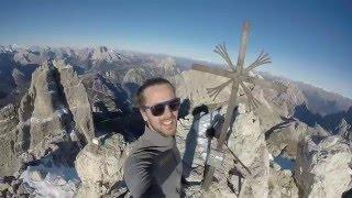 Dolomiti base jump Tre cime di Lavaredo