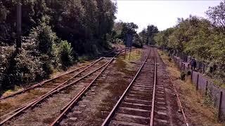 Dartmoor Railway Okehampton Station to Meldon Quarry Brake Van Ride August 2019