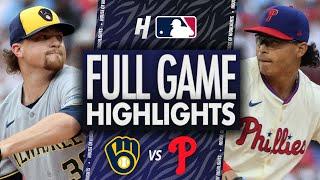 Milwaukee Brewers vs Philadelphia Phillies - FULL GAME HIGHLIGHTS | May 31, 2025 MLB Season