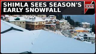 Shimla Turns Into Winter Wonderland | Manali Covered In White Blanket After Snowfall | English News