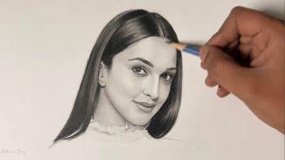 How I shade portraits using graphite pencils in Realtime