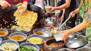 China’s Morning Food Street & Local Market in Wuhan【Alin Food Walk】