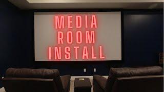 Media Room Install - Turn any Space into something Awesome!