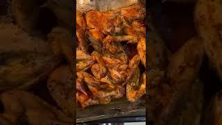 Spicy Chicken Wings, Baked and then Air Fry