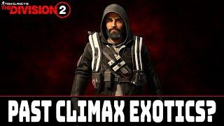 Missed Climax Exotics? Here's How to Get Them in The Division 2