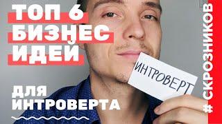 ТОП 6 БИЗНЕС ИДЕИ без вложений для интроверта. Личный опыт с нуля