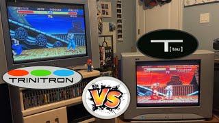 Panasonic Tau vs. Sony Trinitron WEGA Comparison | Retro Gaming on Great CRT TVs