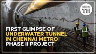 First glimpse of underwater tunnel in Chennai Metro Rail’s phase II project