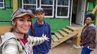 We've NEVER Done This Before! We Built Stairs For Our Cabin Homestead Build for the 1st Time!