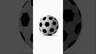 Adobe illustrator tutorial | Make 3D Realistic Football #adobeillustrator #vectorgraphics