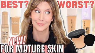 5 Best & Worst NEW Foundations for Mature Skin | 2025 Foundation Roundup