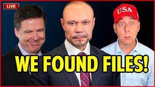  Bongino Finds HIDDEN FBI Files Under Comey's Desk?!