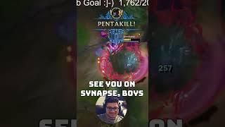 1v5 Pentakill from Rank 1 Gangplank