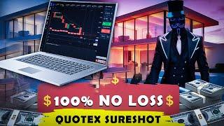 100% NO LOSS QUOTEX SURESHOT 2024🟡| BEST BINARY OPTIONS TRADING STRATEGY TUTORIAL FOR BEGINNERS️️