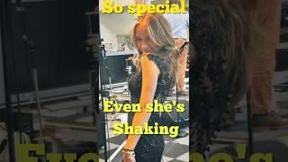 So special - even she's shaking - Emma Kok live