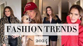 2024 FASHION TREND PREDICTIONS & HOW TO STYLE THEM! Fur coats, Leopard, Mary Jane’s, etc.