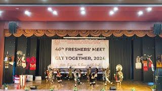 Asharali Odo | Mao Naga Tribe Dance | 46th AMTMSU FRESHERS' MEET 2024 | JNIMS