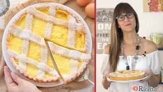 Crostata alla crema pasticcera (facilissima) - Ricetta.it