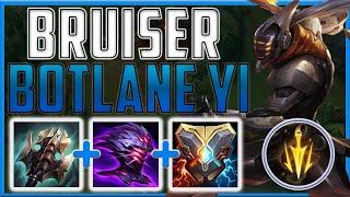 4k HP tanky bruiser Yi is super CRINGE but great fun to play!! - Cringe Tanky Yi | Season 14 LoL