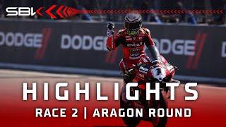 FULL HIGHLIGHTS: Race 2 at Aragon  | 2024 #AragonWorldSBK 