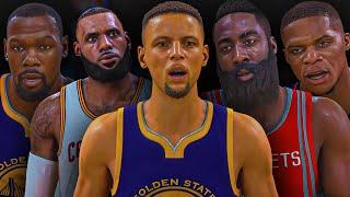 I Re-Simulated the ENTIRE Curry Era in NBA 2K25 MyNBA Franchise…!