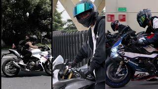 Rider Boy Girl's Riding Superbike Cool Motorcycle