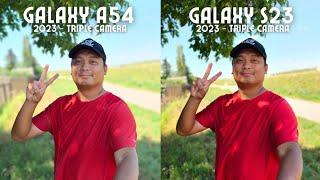 Galaxy A54 vs Galaxy S23 camera comparison! The Ultimate Shootout!