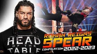 Roman Reigns - Spear Compilation 2022-2023 By Baron Clashing