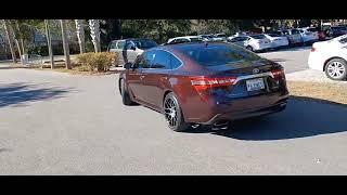 toyota avalon looking THICK THICK on wide wheels setup