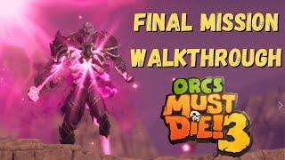 Order Temple Guide Final Mission Full Rift Points | Orcs Must Die 3