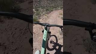 Moab Raptor Route! #mtb #mountainbiking #twe #shorts